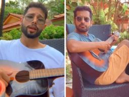 VIDEO: Siddhant Chaturvedi jams with director Shakun Batra in Goa
