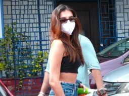 Tara Sutaria spotted at the Audio guys Pvt Ltd Andheri