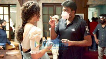 On The Sets Of The Movie Thalaivii