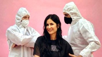 Katrina Kaif is all smiles as she resumes work; shares picture with her crew in PPE kit 