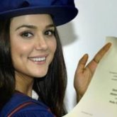 Preity Zinta shares picture with her honorary doctorate certificate; reveal why she does not use doctor in her name 