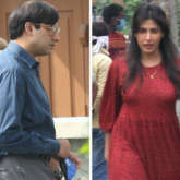 Abhishek Bachchan and Chitrangda Singh's looks leaked from their new schedule of Bob Biswas in Kolkata