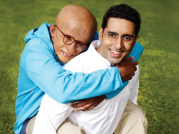 Abhishek Bachchan says Amitabh Bachchan has never produced his films, in fact he has produced Paa for the latter
