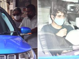 Amrita Singh and Ibrahim Ali Khan spotted at Bandra