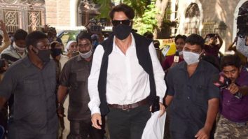 Arjun Rampal arrives at NCB office