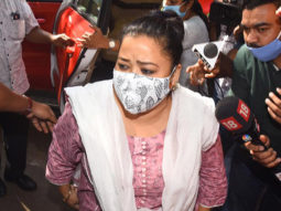 Bharti Singh and Harsh Limbachiyaa arrive at NCB office