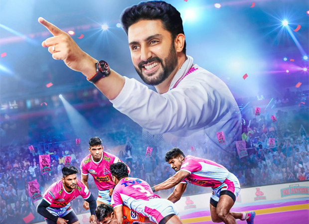 Check out the poster of the docuseries Sons of the Soil: Jaipur Pink Panthers, team owned by Abhishek Bachchan