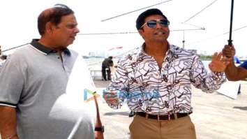 On The Sets Of The Movie Coolie No. 1
