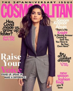 Sonam Kapoor Ahuja On The Covers Of Cosmopolitan