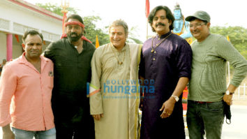 On the sets of the movie Dehati Disco