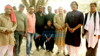 On the sets of the movie Dehati Disco