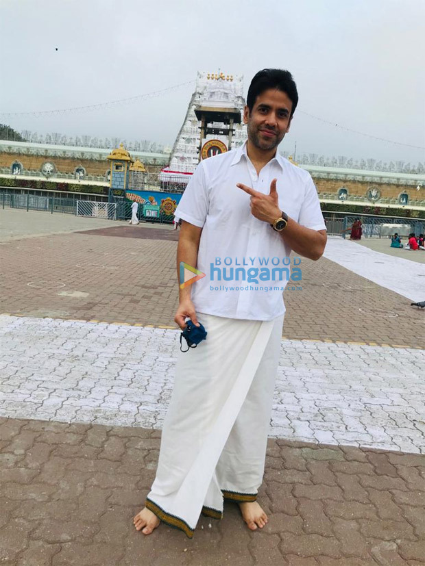 EXCLUSIVE: Ahead of Akshay Kumar's Laxmii release, producer Tusshar Kapoor seeks blessings at Tirupati Balaji