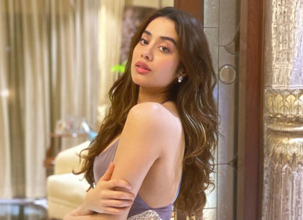 Janhvi Kapoor gives a sexy Boho twist to a lacy racy number