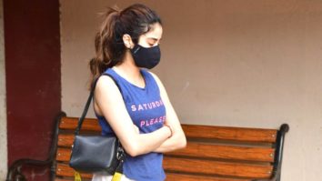 Janhvi Kapoor spotted at Pilates Bandra
