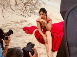 Katrina Kaif goes glam & looks exquisite in red Falguni & Shane Peacock couture in Maldives
