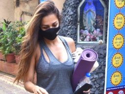 Malaika Arora spotted at Diva Yoga Bandra