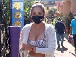 Malaika Arora spotted at Diva Yoga Bandra