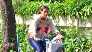 Photos: Aisha Sharma spotted cycling in Bandra