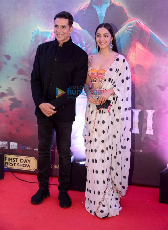 photos akshay kumar and kiara advani promote laxmii in delhi 2