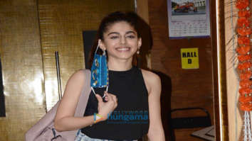 Photos: Alaya F snapped at a dance class in Andheri