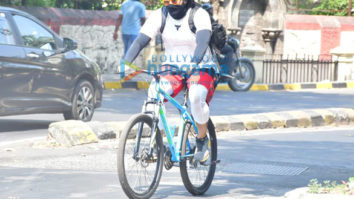 Photos: Ali Fazal spotted cycling in Bandra