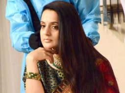 Photos: Ameesha Patel snapped during a photo shoot for the brand Ahuja Agarbatti