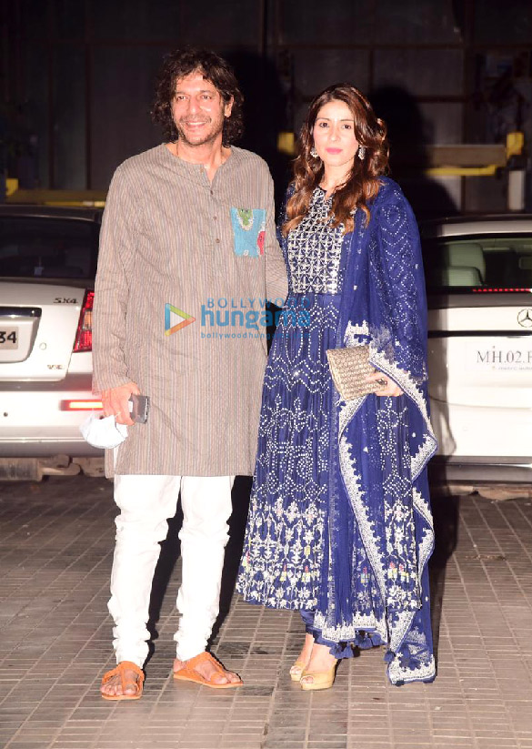 photos ananya panday chunky pandey and others spotted at diwali party 2