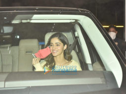 Photos: Ananya Panday, Shakun Batra and Dhairya Karwa snapped in Bandra