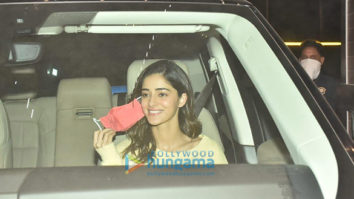 Photos: Ananya Panday, Shakun Batra and Dhairya Karwa snapped in Bandra