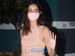 Photos: Ananya Panday spotted at Shanaya Kapoor’s house in Juhu