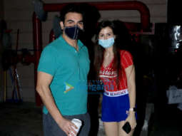 Photos: Arbaaz Khan and Giorgia Andriani snapped in Bandra