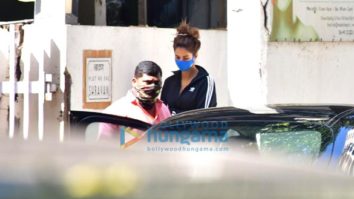 Photos: Disha Patani spotted at a clinic in Khar