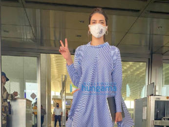 Photos: Divya Khosla Kumar, Karishma Tanna and Asim Riaz snapped at the airport