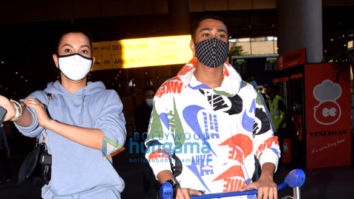 Photos: Gauahar Khan, Sharad Kelkar, Kainaat Arora and others snapped at the airport