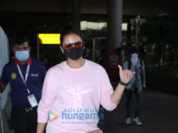 Photos: Huma Qureshi and Rithvik Dhanjani snapped at the airport