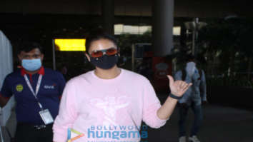 Photos: Huma Qureshi and Rithvik Dhanjani snapped at the airport