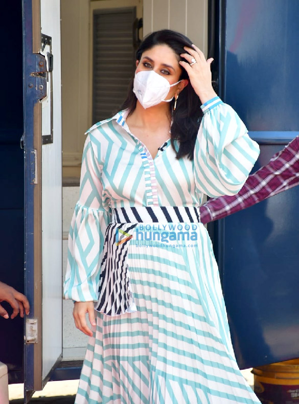 Photos: Kareena Kapoor Khan and Varun Dhawan spotted at Mehboob Studios Photos: Kareena Kapoor Khan and Varun Dhawan spotted at Mehboob Studios