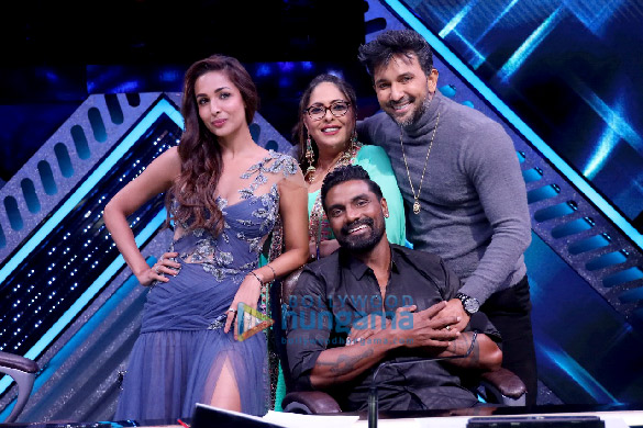 photos malaika arora remo dsouza and team snapped on sets of the judges challenge episode of indias best dancer 2