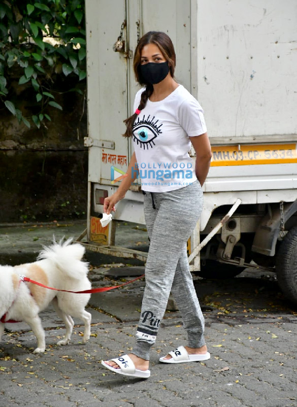 photos malaika arora snapped with her pet in bandra 6