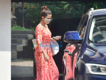 Photos: Nimrat Kaur spotted at clinic in Bandra