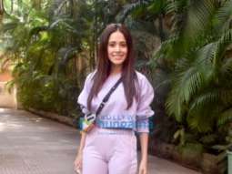 Photos: Nushrat Bharucha snapped at a dance class in Andheri