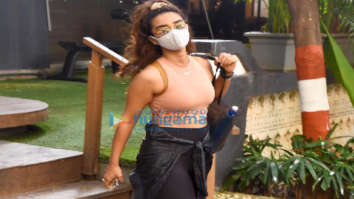Photos: Patralekha spotted at gym