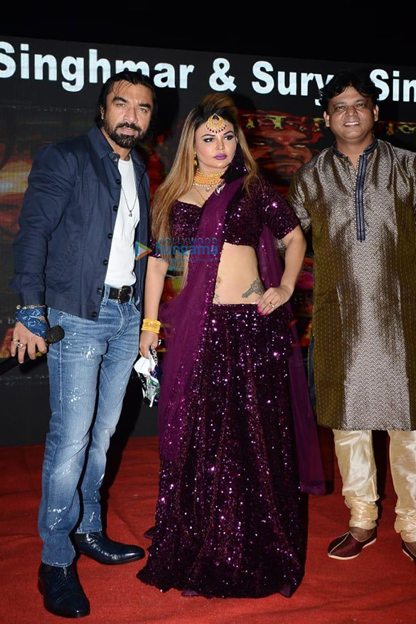 photos rakhi sawant celebrates her birthday along with the music release of rakesh sawants film vinashkaal 4