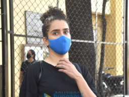 Photos: Sanya Malhotra snapped at a gym in Juhu