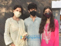 Photos: Shanaya Kapoor and others snapped at Boney Kapoor’s house in Lokhandwala