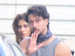 Photos: Tiger Shroff and Disha Patani snapped in Bandra