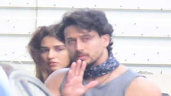 Photos: Tiger Shroff and Disha Patani snapped in Bandra