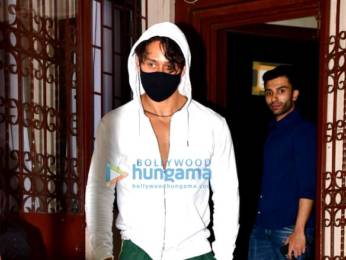 Photos: Tiger Shroff and Disha Patani spotted at dubbing studio