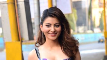 Photos: Urvashi Rautela snapped at Coffee By DiBella, Juhu