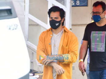 Photos: Varun Dhawan snapped while promoting Coolie No.1